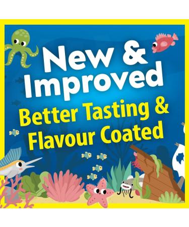 AquaOmega Kids Omega-3 Gummies - High EPA Omega-3 with DHA and Vitamin D - Omega-3 Supplements Tasty Fish Oil Omega-3 Gummy Omega-3 Kids Omega-3 Fish Oil Sugar Free Orange 260mg - 60 Gummies Orange 60 count (Pack of 1) - Buy Online on GoSupps.com