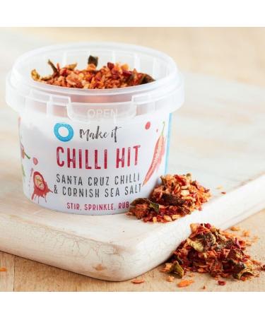 Cornish Sea Salt Chilli Pinch Pot Seasoning - 50g - Buy Online on GoSupps.com