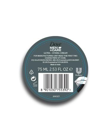 Dove Men+Care Ultra-Hydra Cream - Moisturizing Skin Care for All Skin Types - 150ml Male Hydration for Face Hands & Body - Buy Online on GoSupps.com