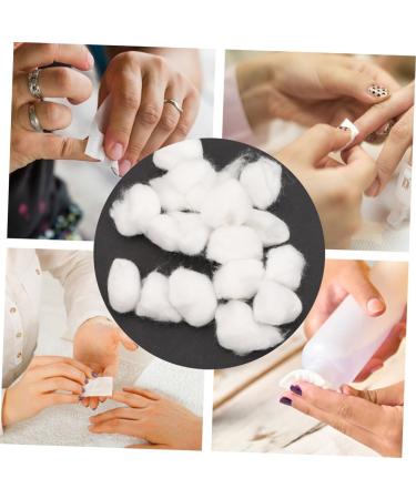 Beavorty 3 Manicure Tools Gel Nail Polish Remover Lint Nail Wipes Algodones Para Desmaquillar Nail Cleaning Tool Nail Remover Tool Nail Polish Removal Tool White Cotton 2.00X2.00X1.00CM White - Buy Online on GoSupps.com