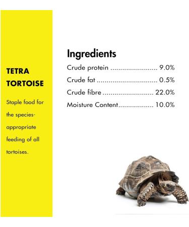 Tetra Tortoise Main Food for All Terrestrial Turtles for Proper Nutrition 500 ml - Buy Online on GoSupps.com