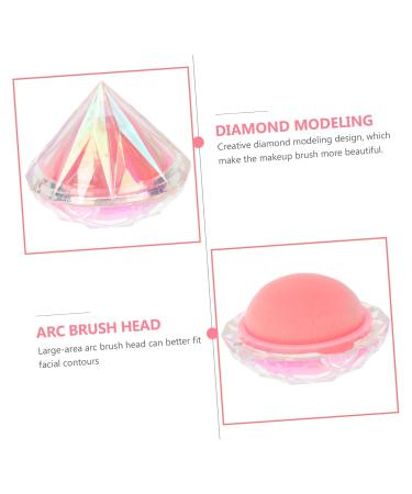 NOLITOY Diamond Shaped Makeup Brush Set | Professional Blush & Foundation Brushes for Women | Creative Cosmetic Tools for Flawless Makeup - Buy Online on GoSupps.com