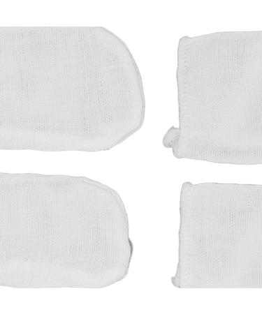 Baby Tongue Cleaner & Teeth Cleaning Gauze - Safe Elastic Finger Covers for Milk Stain Removal | 6 Pack - Buy Online on GoSupps.com