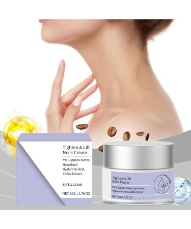 Neck Firming Cream Tighten & Lift Firming Neck Cream Tightening Lifting Sagging Skin Tighten and Lift Neck Cream for Crepey Skin Skin Care Moisturizer Face Cream-50ml/1.7 oz 50G*2 - Buy Online on GoSupps.com