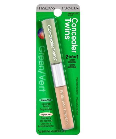 Physicians Formula Dual-Ended Concealer Stick Green/Light - Neutralizes Dark Circles, Scars, Blemishes - Eyes - Buy Online on GoSupps.com