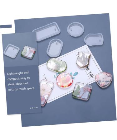 COHEALI 24 Pcs Keychain Mold Molds for Resin Earrings Clay Molds Dice Molds Resin Molds for Diy Square Charm As Shownx2pcs mediumx2pcs - Buy Online on GoSupps.com