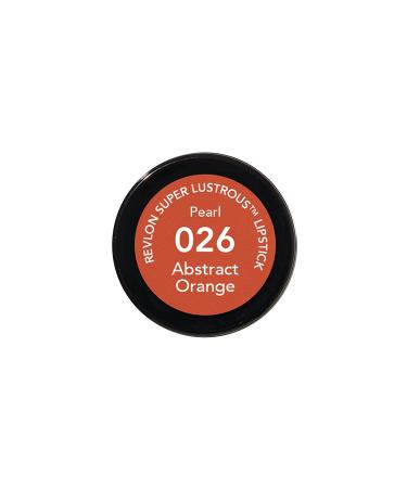 Revlon Super Lustrous Lipstick Pearl 026 Abstract Orange - 0.15 oz | Long-lasting Color - Buy Online on GoSupps.com