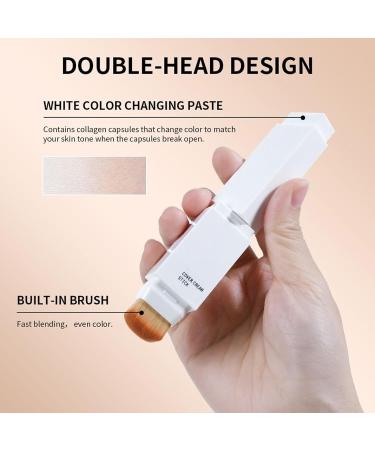 Self-Adapting Complexion Concealer | 13g Buildable Makeup Concealer | Lightweight 2-in-1 Dual-Ended Applicator | For Events and Travel - Buy Online on GoSupps.com