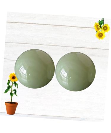 Buy HomsfoU Wrist Massager & Hand Exercise Balls - Green & White Jade Meditation Set for Strength & Bicycle Tire Repair | International Shipping Available - Buy Online on GoSupps.com
