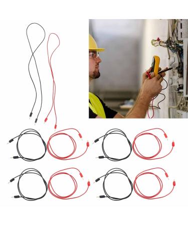Banana Plug Test Line 2Mm - 10A PVC Plated Outlet Test Leads for Experiment & Trial - High Quality Test Cable - Buy Online on GoSupps.com