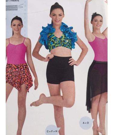 Simplicity Dance Pattern 1444 - Misses Knit Dancewear Sizes 12-20 - Buy Online on GoSupps.com