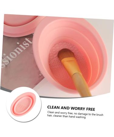 Housoutil Cleanser of Makeup Brush Makeup Brush Stand Cosmetics Brush Cleaning Makeup Brush Scrubber Make up Brush Makeup Brush Cleaning Scrubber Dry Cleaning Machine Silica Gel Eyelash - Buy Online on GoSupps.com