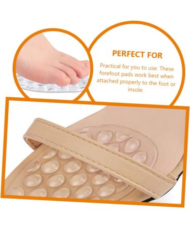 FRCOLOR 15 Pairs High Heels Forefoot Pads Anti-Slip Metatarsal Cushions & Non-Skid Insole Inserts for Ultimate Comfort - Buy Online on GoSupps.com