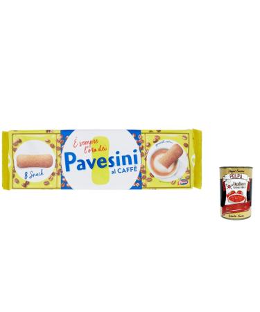 Pavesi Pavesini Lot of 6 biscuits caf 200 g + Italian goumet pulp 400 g