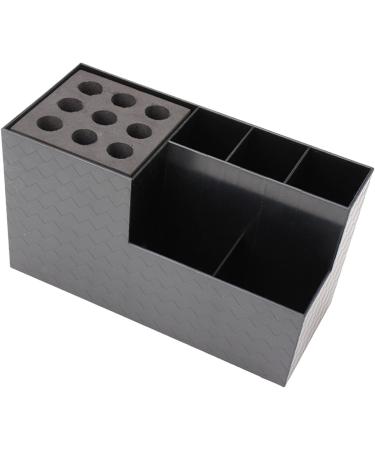 harayaa Salon Organizer Hair Brush Holder Sponge Lining Brush Hairdressing Tool Storage Box Salon Shear Holder for Office Dorm Room - Buy Online on GoSupps.com