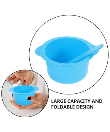 Set of 2 DIY Silicone Face Mask Trays with Scraper - Minkissy Wax Melt Warmer Inserts - Buy Online on GoSupps.com