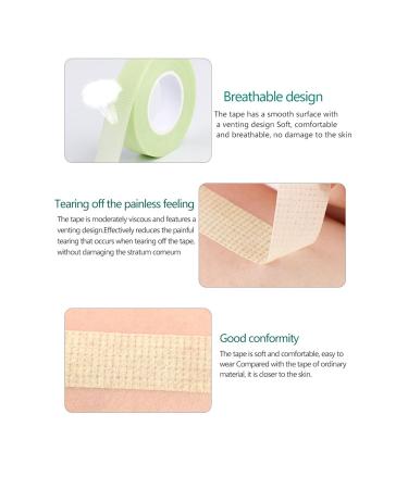 Knadgbft 24 Piece Rolls Eyelash Tape Eyelash Grafting Tape Makeup Lash Tape For Eyelash Extension - Buy Online on GoSupps.com