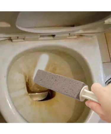 2 Pack Pumice Cleaning Stone with Handle Toilet Bowl Cleaner Stains and Hard Water Ring Remover Rust Grill Griddle Cleaner for Kitchen/Bath/Pool/Household Cleaning - Buy Online on GoSupps.com