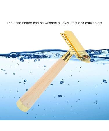Double Edge Safety Razor | Manual Shaver for Smooth Shaves | Washable & Easy Grip | Ideal for Home & Travel - Buy Online on GoSupps.com