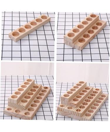  FRCOLOR FRCOLOR Nail Polish Organizer Makeup Tray Nail Polish Holder Organizer Case Solid Wood Shelf Essential Oil Box Bamboo Essential Oil - Buy Online on GoSupps.com