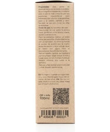 Arganour castor oil 100% pure 100ml - Buy Online on GoSupps.com