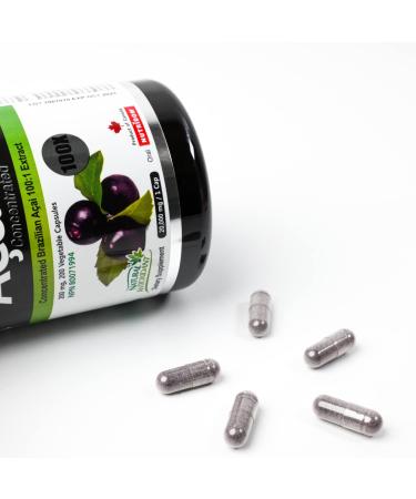 Brazil Acai (100X 200mg 200 Vcaps) 200 count (Pack of 1) - Buy Online on GoSupps.com