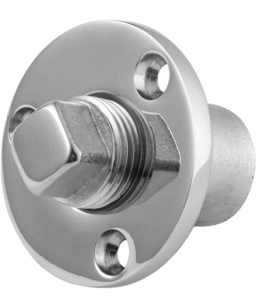 YUSOVE Marine 316 Stainless Steel Garboard Drain Plug Kit for Boat Transoms - Fits 1 Hole with Screws - Buy Online on GoSupps.com