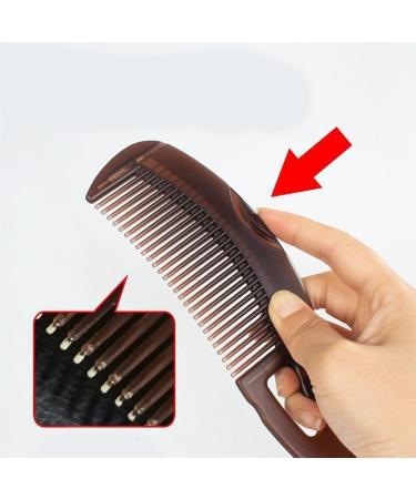 Scalp Sweep Detoxification Comb Set | Hair Scale Removal & Energy Massage Brush | Unisex 2 Pieces for Healthy Scalp - Buy Online on GoSupps.com