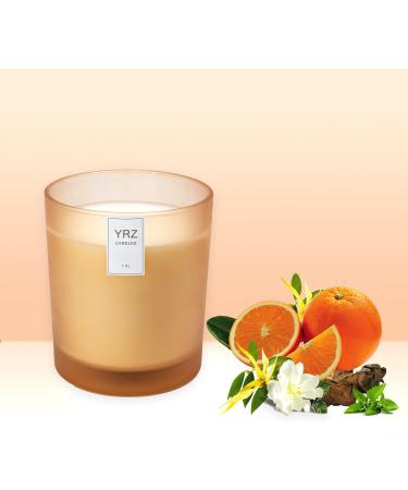 YRZ Candles - Jasmine Ylang Tonka & Sandalwood Scented Candle | Hand Poured in Los Angeles | Long Lasting (45H) | 7 Oz | Shop Internationally - Buy Online on GoSupps.com