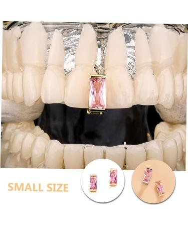 SHERCHPRY 6 Pcs Large Zircon Braces Bbq Accessories for Men Man Supplies European and American Copper - Buy Online on GoSupps.com