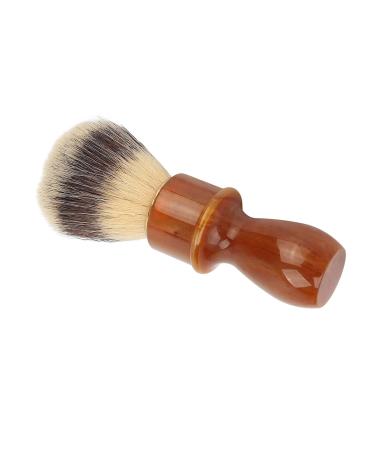 Beard Shaving Brush - Ergonomic Resin Handle & Soft Bristles | Portable Facial Care Tool for Home Salon - Buy Online on GoSupps.com