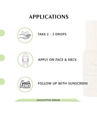 Organic Eucalyptus Serum for Face - Moisture Balance & Oil Control (20 ml) | Perfect for Normal to Oily Skin - Buy Online on GoSupps.com