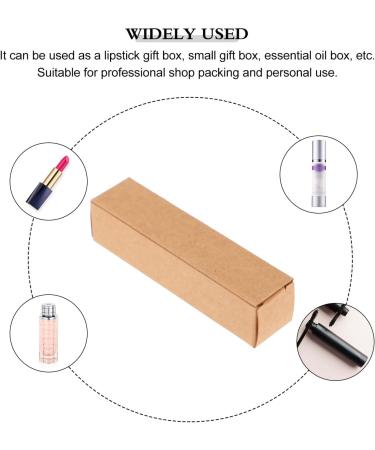 Exceart 50 Handmade Paper Lipstick Holder Boxes | Bulk Lipstick Packaging & Essential Oil Wrapping - Buy Online on GoSupps.com