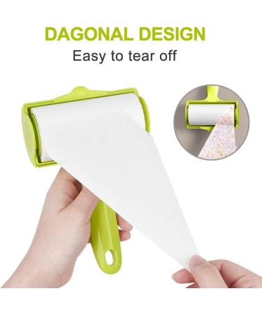 iDogin 630 Sheets Lint Rollers - Extra Sticky Pet Hair Remover for Clothes & Furniture - Includes 2 Handles & 7 Refills - Buy Online on GoSupps.com