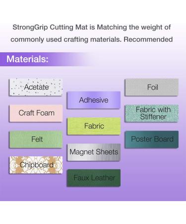 REALIKE 12x12 Cutting Mat Variety Pack for Cricut Machines (3 Mats) - Gridded Adhesive Non-Slip Cut Mat for Crafts, Quilting, Sewing, and All Arts - Buy Online on GoSupps.com