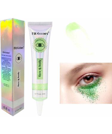 9 Color Glitter Eyeshadow - High Color Rendering Cream Eye Shadow | Stage Shimmer Eye Shadow Cosmetics Kit Puchen 05 - Buy Online on GoSupps.com