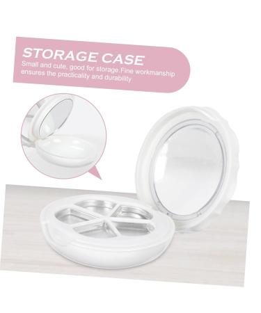 Minkissy 2 Sets Makeup Portion Tray | Empty Eyeshadow & Highlighter Cases | Magnetic Storage for Lipgloss & Lipstick - Buy Online on GoSupps.com