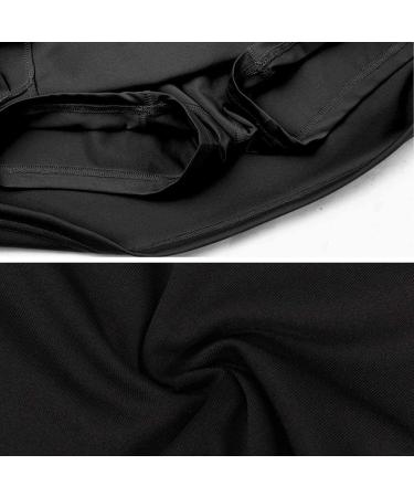 Fastbot Women's Yoga Summer Shorts Athletic Skort with Pockets - 3X Black - Buy Online on GoSupps.com