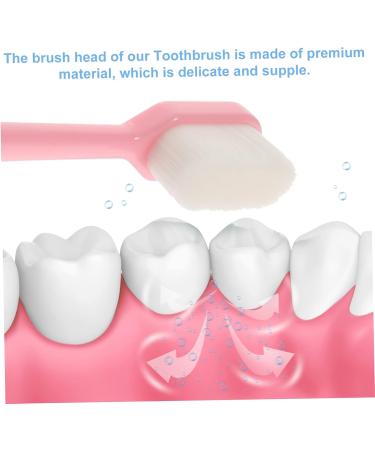 Minkissy Travel Toothbrush Set - 12 Soft Brushes for Gentle Tooth & Gum Care | Portable & Durable Travel Essentials - Buy Online on GoSupps.com