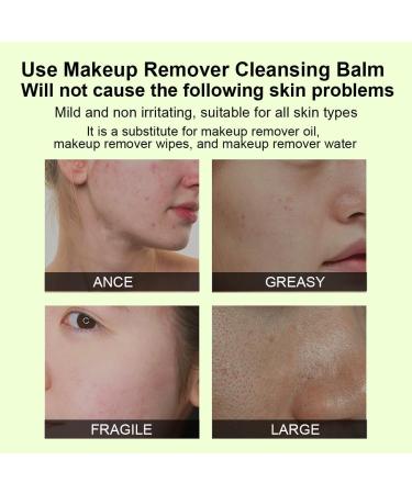 GANBADEI Makeup Cleaning Balm Cleansing Balm Makeup Remover Deep Cleaning Makeup Cleansing Balm for Waterproof Eye Face Lip Makeup Makeup Melting Cleansing Balm 100g - Buy Online on GoSupps.com