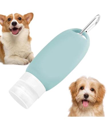 Dog Feeding Tube Silicone Travel Bottle For Toiletries Leak Proof Refillable Squeezable Containers Food Tube For Dog Fillable Tubes For Dogs With Carabiner 90 Ml Water Hose For Pets Green - Buy Online on GoSupps.com
