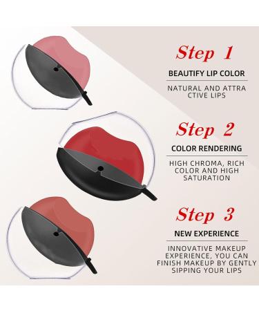  G n rique Lazy Lips Lipstick - New Squeeze Into Lazy Lipstick Highly Pigmented Matte Velvet Red To Velvet Makeup Cosmetics Easy To Color For Sloths - Buy Online on GoSupps.com