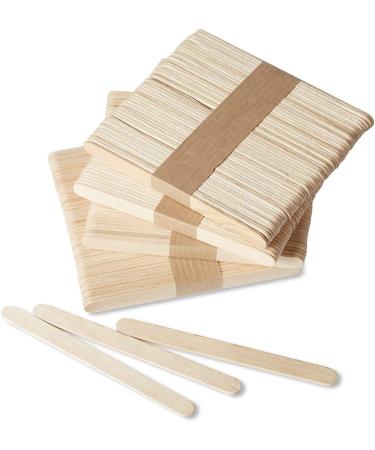 Craft Sticks Bulk Set - Natural Wood Popsicle Sticks for Waxing & Classroom Art Supplies - Kids Art Crafting Sticks - 4-1/2 x 3/8 in. (Pack of 1000) - Zipped Bag - Buy Online on GoSupps.com