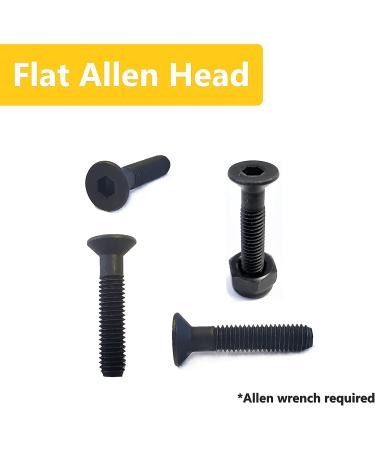 VJ Skateboard and Longboard Parts: Wheels, Trucks, Riser Pads, Spacers, Washers, Hardware Screws - 1 inch Screws - Buy Online on GoSupps.com