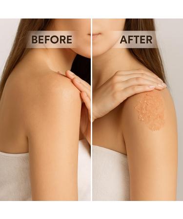 Hydrating Himalayan Salt Body & Facial Scrub Deep-Cleansing Exfoliator That Moisturizes & Softens Skin Gentle Natural Grains for Clear Smooth Skin (All Skin Types) 8 oz - Buy Online on GoSupps.com
