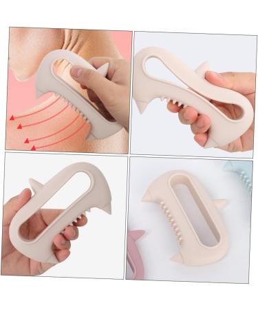 Magiclulu 4-Piece Acupuncture Massage Device | Portable Silicone Hand Massager & Head Massage Tool - Multifunctional Relief - Buy Online on GoSupps.com