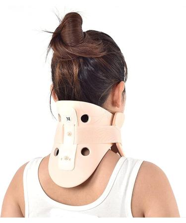 Ssddlzeq Neck Brace Collar - Ergonomic Cervical Support for Neck Pain Relief & Posture Correction (Medium Size) - Buy Online on GoSupps.com