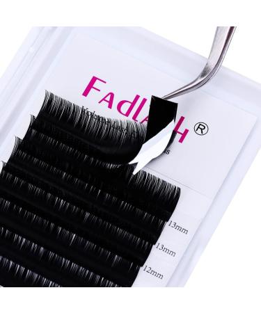 Fadlash Easy Fan D Curl 0.03 Russian Lashes 9-17mm Mixed Length - Natural Look & Self Fanning Eyelash Extensions - Buy Online on GoSupps.com
