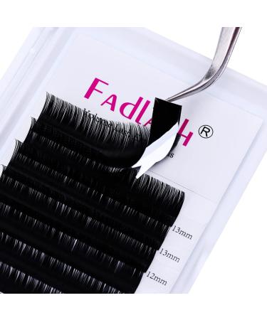 Professional Individual Classic 1:1 Eyelash Extensions - 0.18mm CC Curl Mix (8-14mm) - Natural Black Look - Buy Online on GoSupps.com