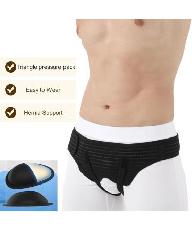 QIFANGHE Hernia Belt For Men Inguinal Hernia Belt For Men Bilateraldouble Inguinal Hernia Inguinal Hernia Support Adjustable Left And Right Hip Protectors With 4 Compression Pads XL - Buy Online on GoSupps.com